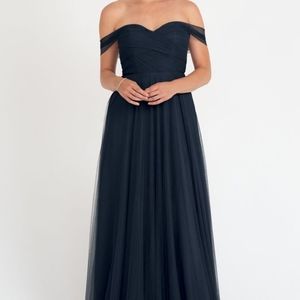 Jenny Yoo Collection Julia Navy Blue